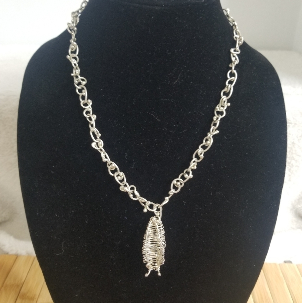 Sterling Artisan Designer Necklace